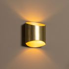Brass up down wall light modern, Diletta