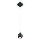 Black pendant light modern, Favori, IP44