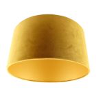 Yellow Velor lampshade Milene, Fabric, Modern