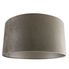 50 cm velvet lamp shade taupe, Rody