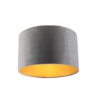 Modern flush ceiling light gold, Krista