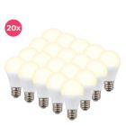 20-pack Cenor E27 A60 LED lamp warm white, 8,5W