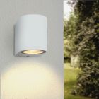 Aluminium outdoor light white, Corina, IP44