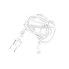 White connection cable, 5 amps, maximum 600 Watt