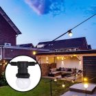 80m string light with 160 transparent bulbs