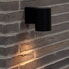 Black outdoor light aluminium, Tin, IP54
