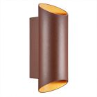 Rust Coloured outdoor light modern, Nico, IP54