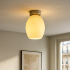 Design ceiling light chrome, Giulio