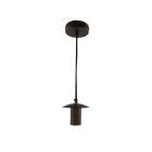 Metal pendant light without shade black, Minne