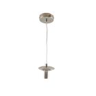 Metal pendant light without shade nickel, Minne