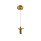 Metal pendant light without shade copper, Minne