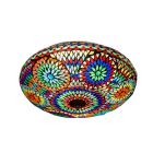 Multicoloured oriental flush ceiling light mosaic, Louay