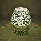 Green oriental table lamp mosaic, Rachel