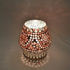 Purple oriental table lamp mosaic, Rachel