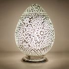Transparent oriental table lamp mosaic, Lara