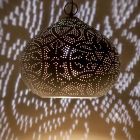 White oriental pendant light metal, Noah
