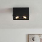 Modern surface mounted downlight black, Dane
