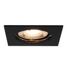 Aluminium recessed light black, Ravi
