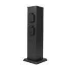 Garden socket with 4 sockets