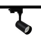 Black 3-phase track spotlight Ylva, Pro