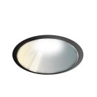 Black downlight aluminium, Maud, 7W, white switch LED, IP22