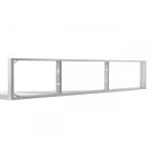 Surface-mounted frame for 30x150 cm LED panels