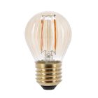 Dimmable E27 LED bulb amber, 2W, 2000K