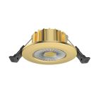 Brass downlight aluminium, Hobie, 6W, white switch LED, IP65