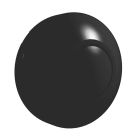 Black LED floor dimmer - 0-50W