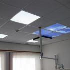 Photo print cloud - set of 4 acrylic plates with print, for 60x60 cm LED panels