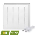 Louvre LED panel 60x60 - 30W - white switch - dimable - UGR <16
