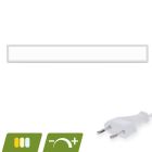 LED panel 15x120 - 30W - white switch - UGR<19 - dimmable - back-lit