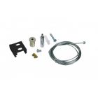 Pendant set for 3-phase track lighting, 1.5 meters, black, Pro