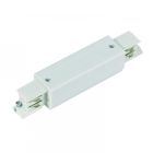 I-shape connector for 3-phase track lighting, white, Pro