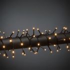 6m LED outdoor Christmas lights, 80 warm white lights