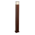Modern outdoor light rust coloured, Sanel, IP44