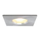 Modern bathroom recessed downlight chrome, Jule, IP65