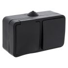 Q-Link Combination socket and switch, Splash-proof Switch earth