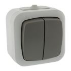 Q-Link splash-proof surface-mounted switch, series
