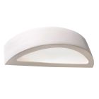 Glass up down wall light white, Fadila