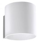 Glass up down wall light white, Jermain