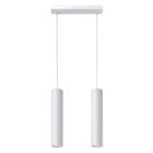 Aluminium pendant light white, Harley