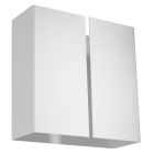 Aluminium up down wall light white, Kenrick