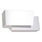 Aluminium up down wall light white, Khaled