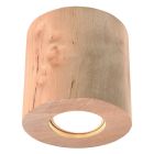 Wood surface mounted downlight brown, Amely