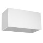 Aluminium up down wall light white, Andro