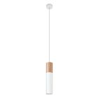 Aluminium pendant light brown, Francesca