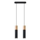 Aluminium pendant light brown, Francesca