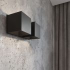 Aluminium up down wall light black, Andro