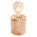 Wood table lamp brown, Anela